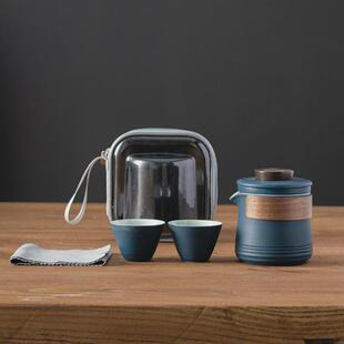 快客便携茶具公司年会活动礼品实用高档送客户创意商务伴手礼套装