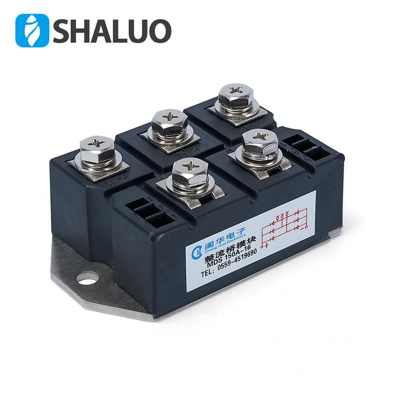 MDS150A1600V三相整流桥整流器带散热器发电机配件