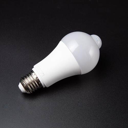 批发led球泡灯6w人体感应球泡灯led灯泡感应红外线感应led灯