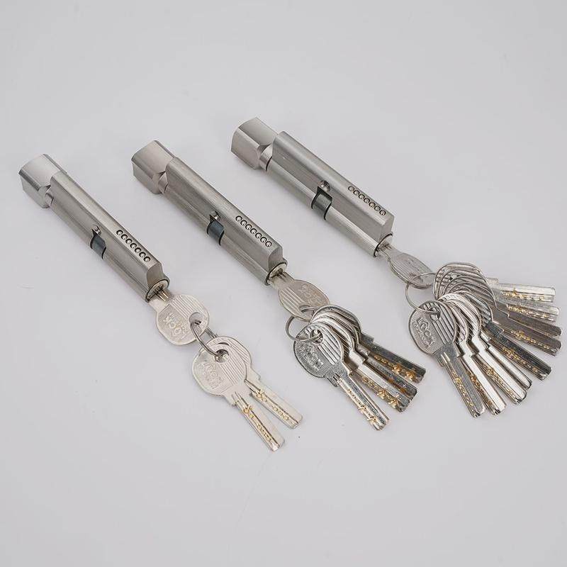 钥匙通用型小70锁芯卧室木门锁室内门锁房间钢木门锁静音锁心钥匙