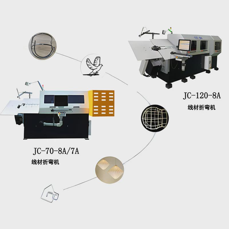 全自动数控3d钢丝折弯机三维cnc线材折弯机厂家镀锌丝铁丝弯线机