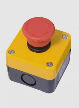 全新原厂急停按钮开关带xalj01c盒急停按钮1常闭旋转复位