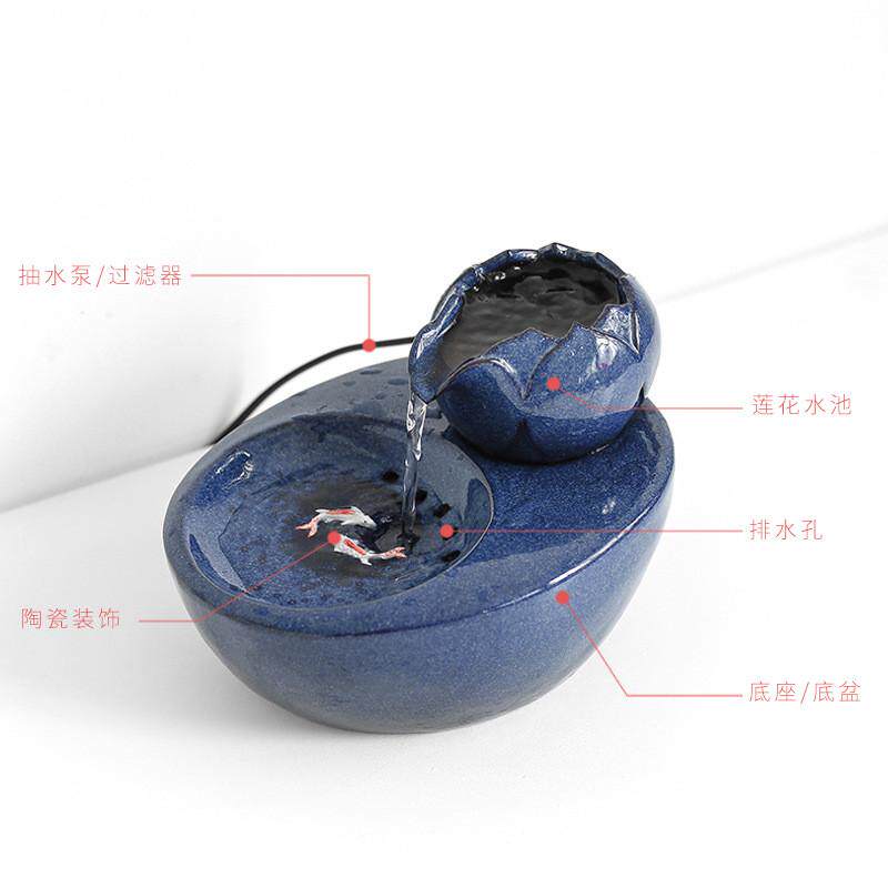 猫用喂宠物狗狗用品流动流水喷泉活水猫饮水机水喝水自动循环