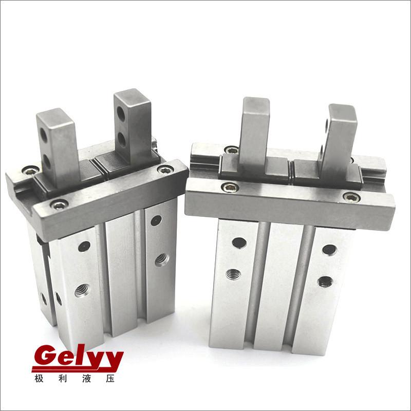 热销开闭手指气缸mhzl2-16d小型机械平行夹爪10d20d25sd气动型气