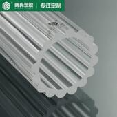 光挤出压克力圆管高透明圆管有机玻璃pmma无黑点压克力扩散管材