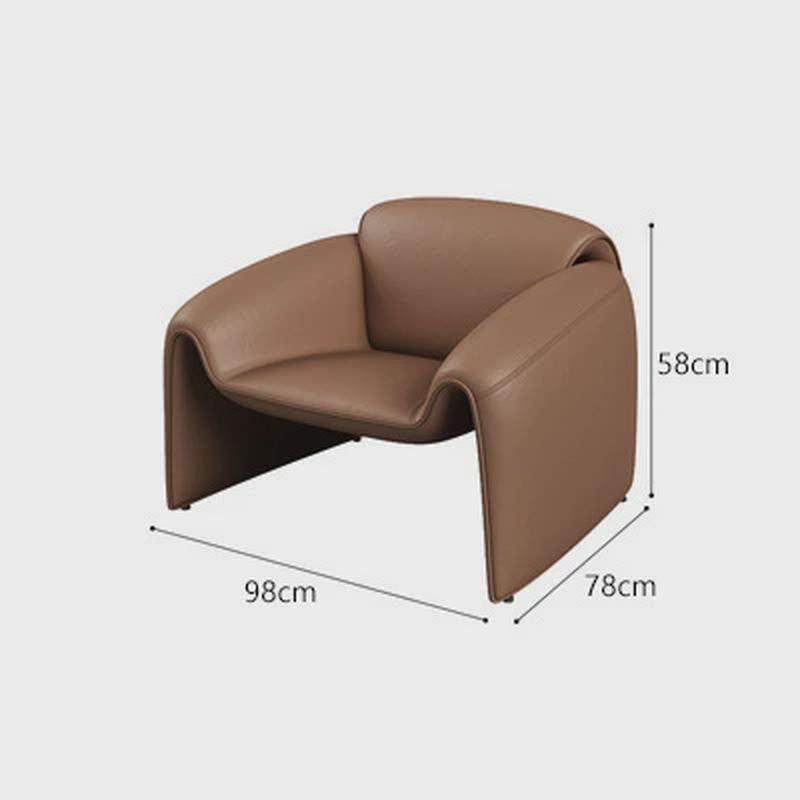 商用桌椅组合沙发美容院休息区办公室会客接待单人沙发洽谈桌