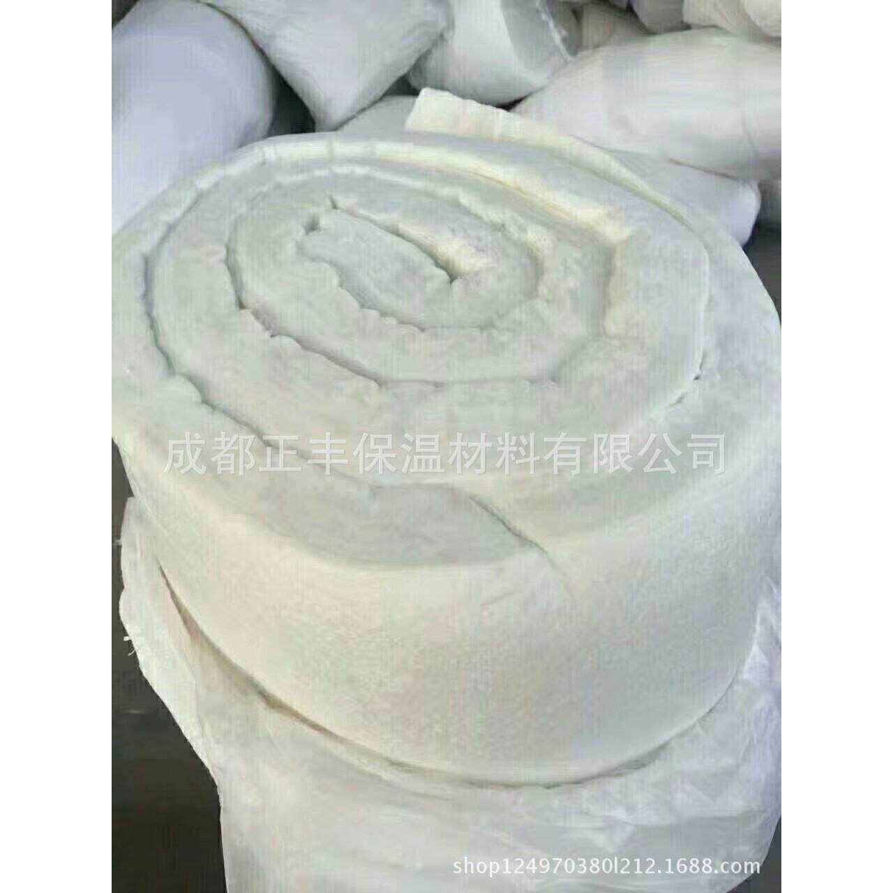 耐高温防火标准隔热高纯高铝卷材纤维针刺毡保温棉板硅酸铝硅酸铝