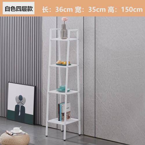 金属梯形置物架客厅厨房卫生间多层储物架客厅置物架微波炉置物架