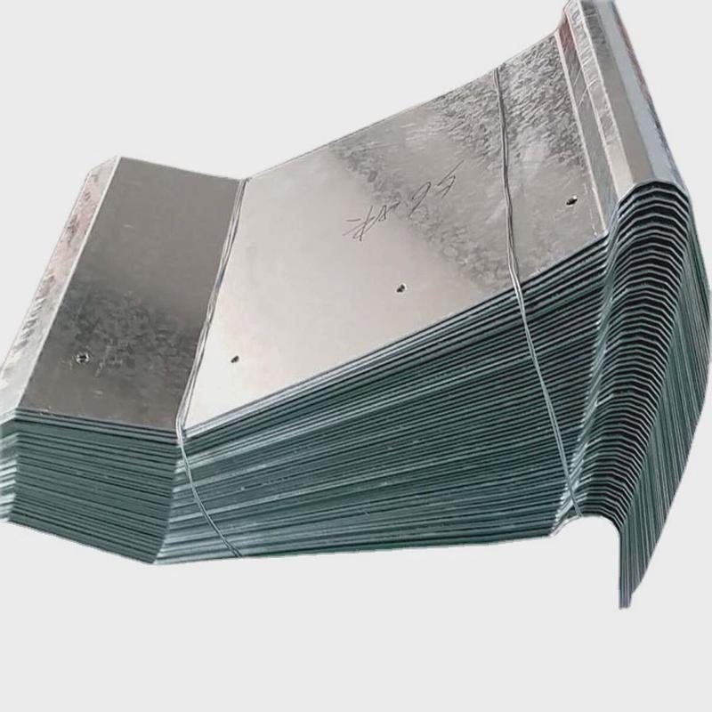 定制桥梁镀锌钢板伸缩缝sa/ss护栏立式遮板防撞墙钢护栏不锈钢板