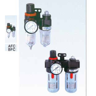 亚德客气源处理器二联afc2000气动元件件减压过滤器过滤减压器