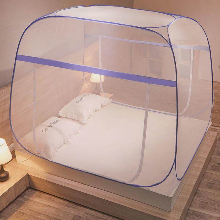 免安装蚊帐蒙古包加密1米8双人床家用全底儿童防摔夏季防蚊支架免,床上用品,蚊帐,淘宝优惠券,粉丝福利购,淘宝优惠卷