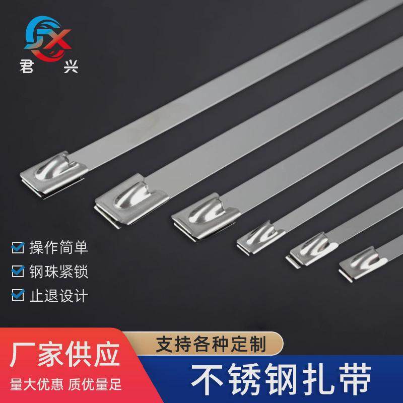 304不锈钢扎带12宽金属束线带电线电缆打包带船用自锁不锈钢扎带,收纳整理,理线器/集线器/绕线器,淘宝优惠券,粉丝福利购,淘宝优惠卷
