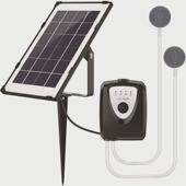 小型太阳能水族厂家增氧泵定制鱼缸来图来样太阳能增氧机定制