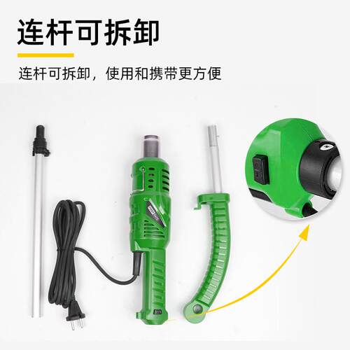 常州源头厂家供应家用电动除草机庭院公园园林杂草2000w烧草机
