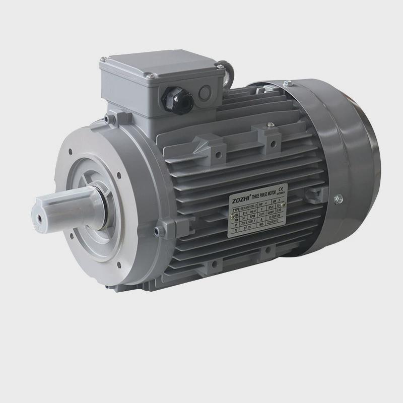 厂家直供三相异步电机ms132s-6铝空压机3kw立式铜线壳矿山设备