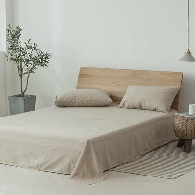 全棉色织水洗棉床单纯棉简约款单床单宿舍民宿用单独被单床上用品