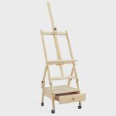 抽屉式 美术生专用儿童成人4k开素描工具写生支架木质 画架画板套装