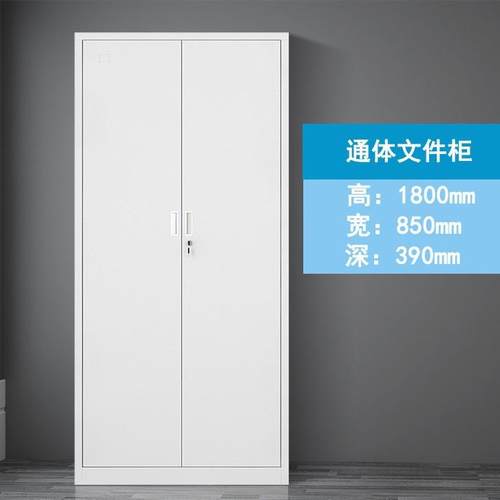 热销办公室加厚免安装办公柜财务落地带锁档案柜简易钢制铁皮柜文