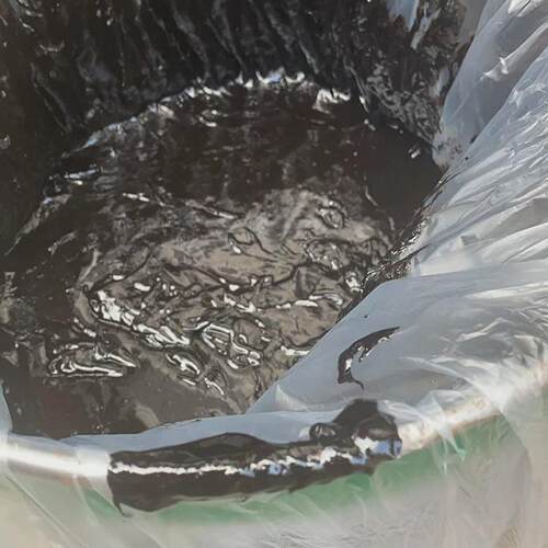 免熬沥青胶泥屋顶房顶楼顶缝防水补漏油膏伸缩缝填外墙胶泥桶装