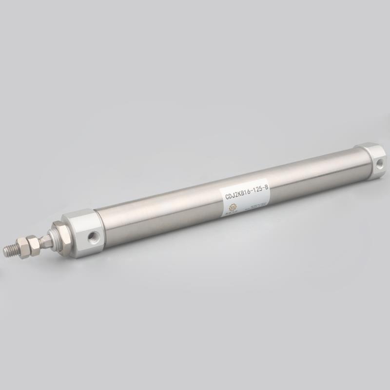 不锈钢型smc迷你气缸cdj2kb16-20-30-40-50-60-75-100-125-150-b