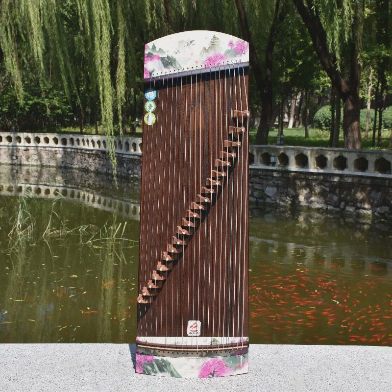 一米21弦儿童便携式小古筝初学者入门成人迷你专业演奏古筝琴乐器