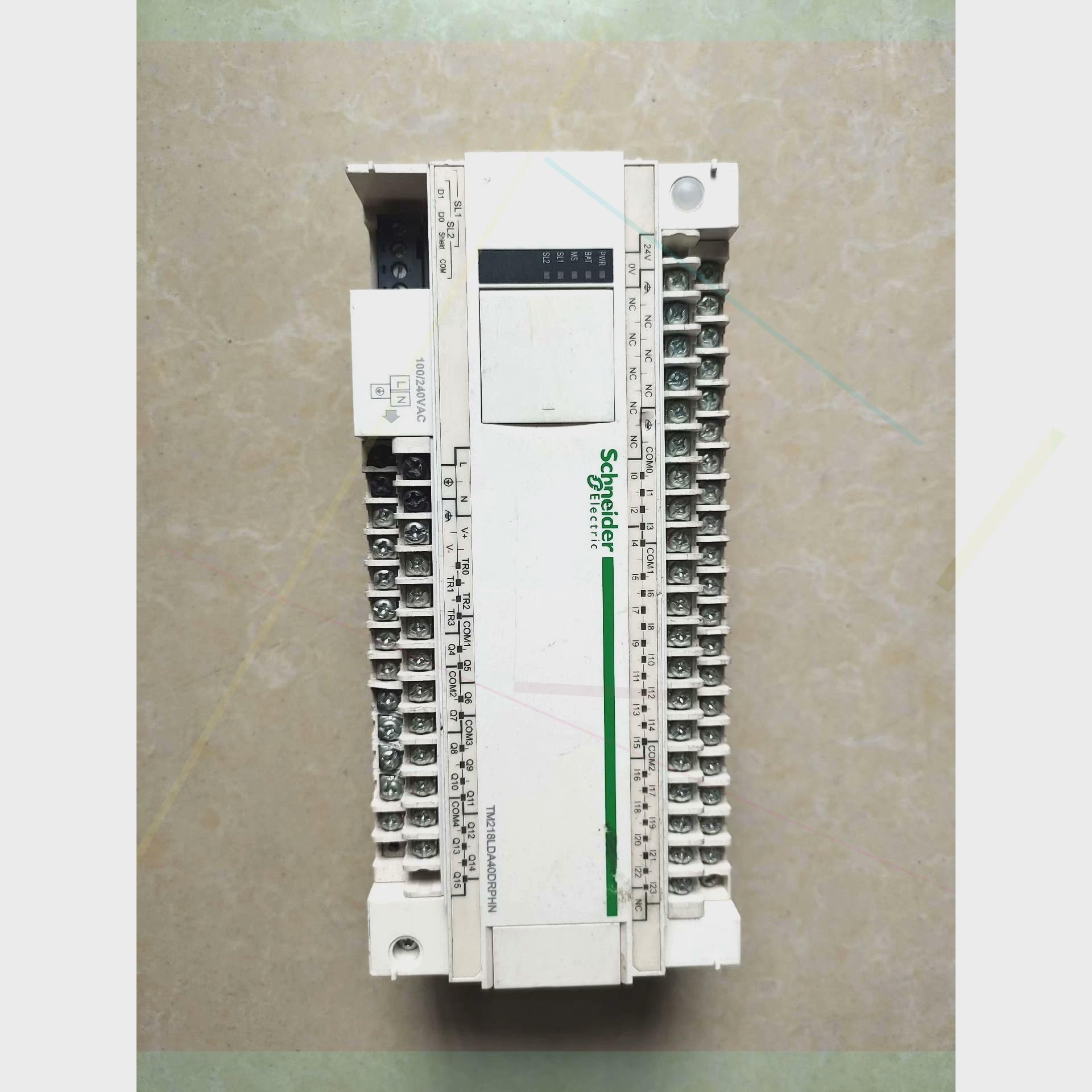 议价施耐德PLC ,TM218LDA40DRPHN  拆机货,实