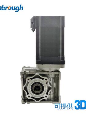86蜗轮无刷电机刹车减速dc48v785w3000rpm减速比5-100