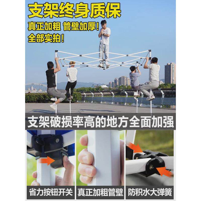 车棚停车棚家用汽车防晒伸缩雨棚室外临时庭院车新品户外移动折叠