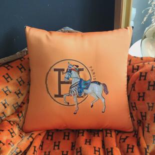 2N车载抱枕被子毯子两用多功能礼品办公室沙发午休睡二合一春秋