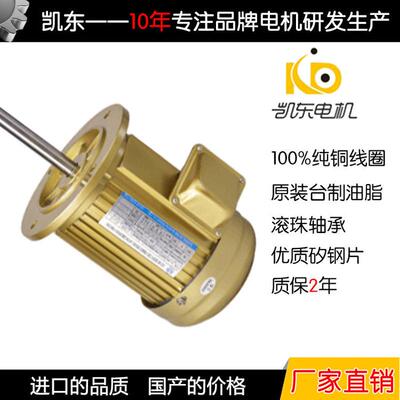 厂家批发工业烤箱用耐高温电机不锈钢长轴电机750W三相铝壳电动机