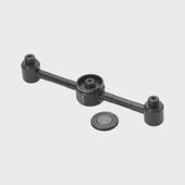 柯曼bkz33户外露营转接头灯架气一转三延长杆分体式 气炉灯架