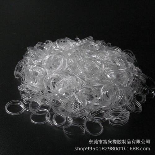 抗氧化胶圈橡皮筋MB-1014简约透明耐高温高弹力小号橡皮筋