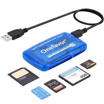 热销sm卡读卡器ccd相机SmartMedia卡可读CFSDMSXD卡手机OTG读卡器