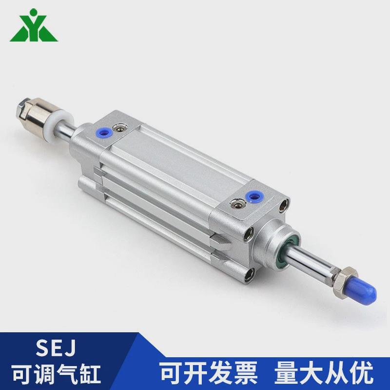 樱美牌亚德客型SEJ63x50x60x75x100x150x200-30-50-S可调行程气缸