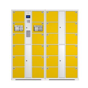 广州寄存柜智能自助超市存包柜商场储物柜条码刷卡密码手机存放柜