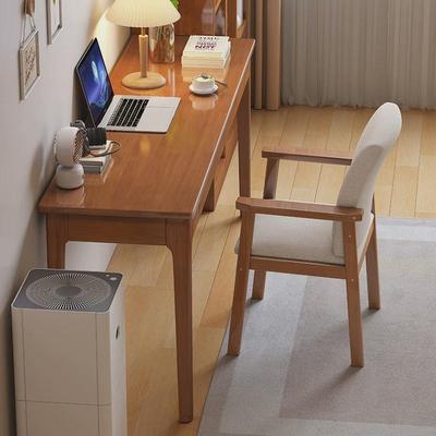 现代简约实木书桌40/45cm宽极窄办公桌小户型卧室长条电脑桌子