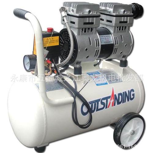 热销40l-1.1kw无油空气压缩机空压机 小型无油静音ots-1100