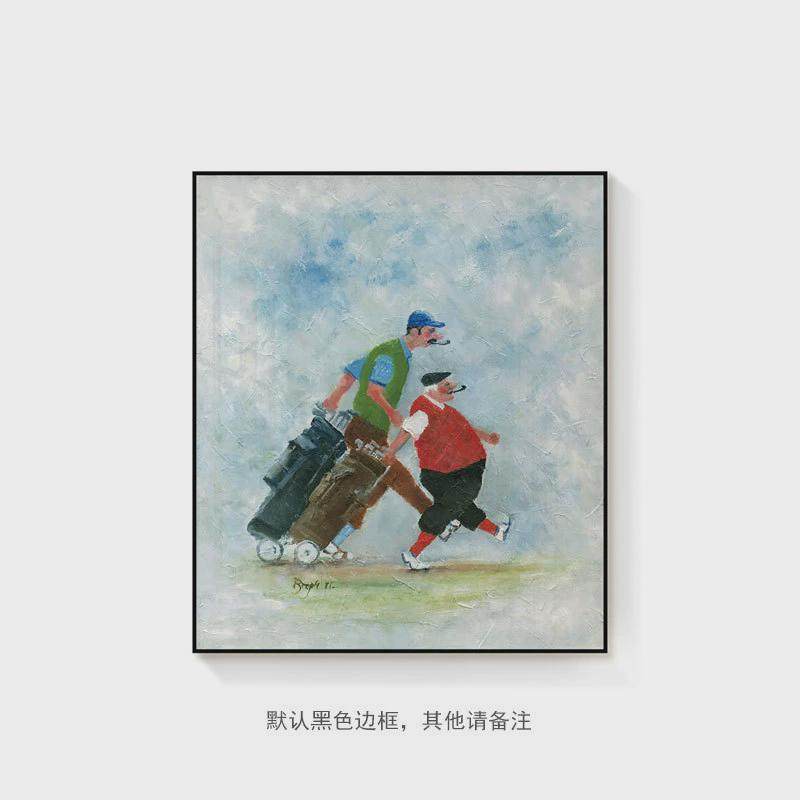 《复古的人》艺术挂画高级感客厅沙发背景墙装饰画小众有趣落地画,家居饰品,现代装饰画,淘宝优惠券,粉丝福利购,淘宝优惠卷