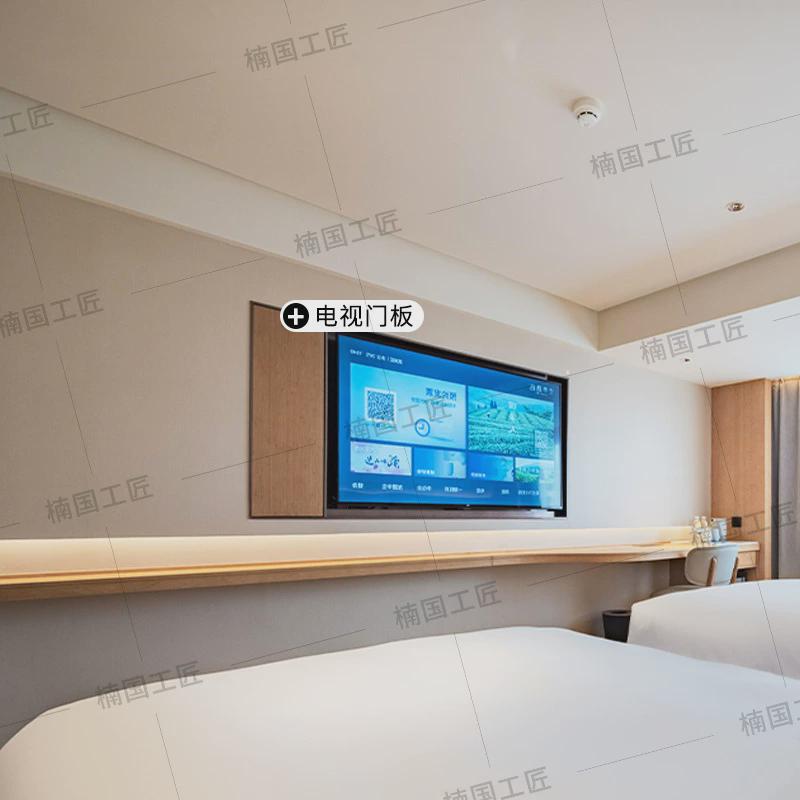 全季4.0民宿标间全套酒店家具公寓宾馆床客房样板间板式家具定制