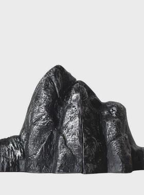 书靠创意摆件个性办公室云山书档简约现代装饰树脂工艺品摆件