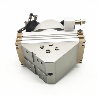 气动机械手上下180度旋转换向夹持气缸RML20-25/32/40RMT组合气缸