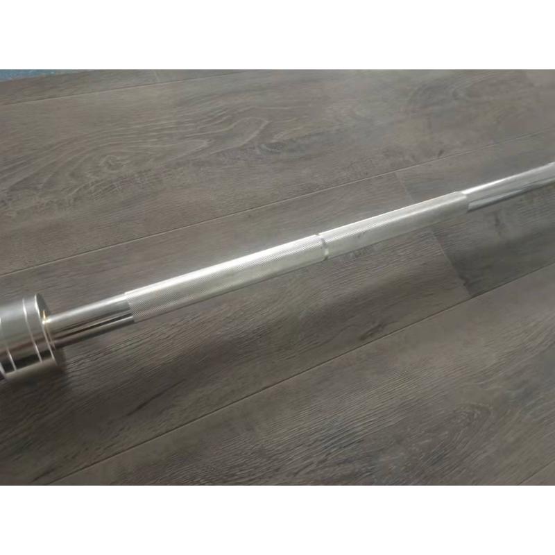 家用曲杆直杆奥杆哑铃商用专用健身房训练举重卡簧轴承铜套杠铃杆