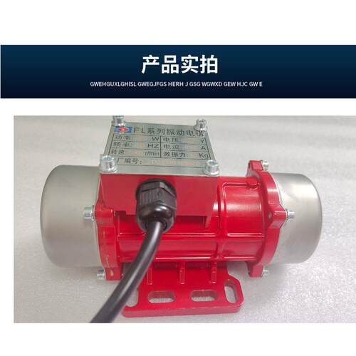 纯铜fl系列供应线110v220v380v振动机振动电机马达