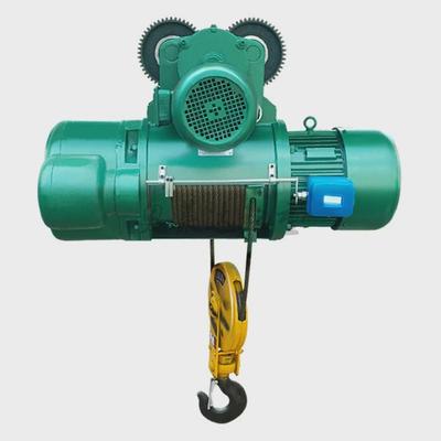 5吨单速起重电动葫芦cd1型5t12m钢丝绳吊钩葫芦