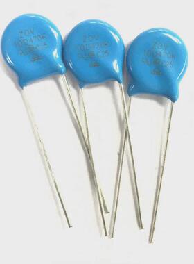 压敏电阻10d471突波吸收器10k39110d511蓝色插直防雷压敏电阻器