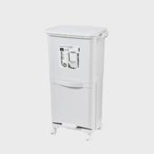 厨房垃圾桶家用带盖长方形新款 双层厨余干湿分离分类 大容量脚踏式