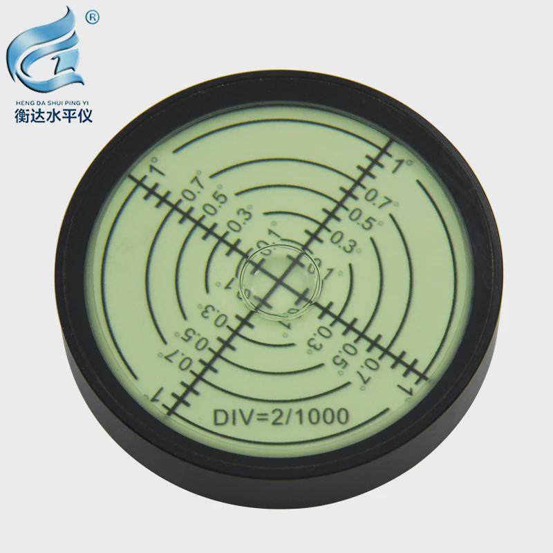 全金属万向水平仪6012内刻线6分高精度水准仪水平便携式圆形气泡