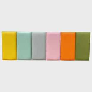 篮球馆墙体软包防撞多色可选耐磨易清洗宣泄室幼儿园防撞软包墙贴