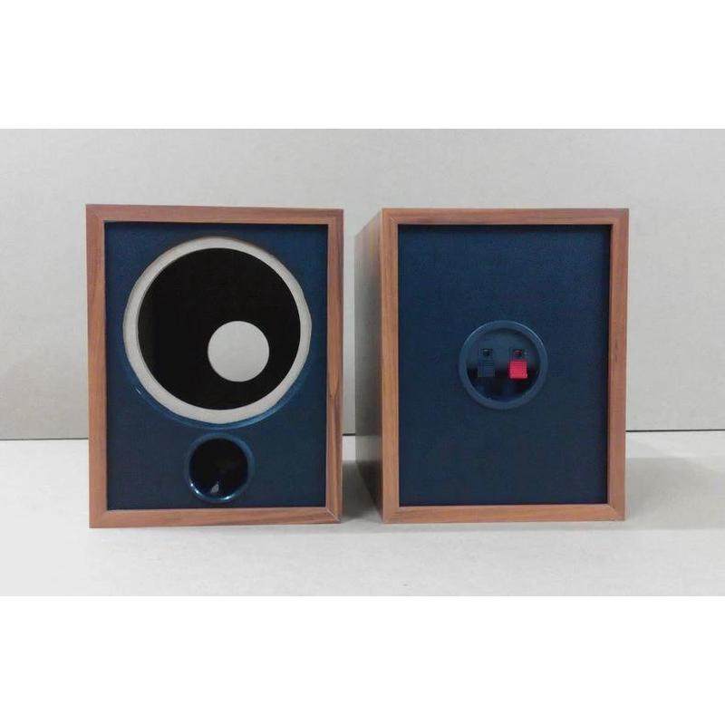 4寸全频音箱空箱体低音炮木质hifi木箱DIY无源音箱喇叭外壳订做孔