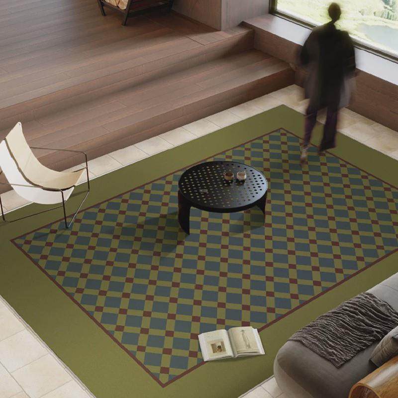 美式客厅地毯卧室地板铺垫耐脏全铺沙发轻奢大面积棋盘格高级地垫,居家布艺,地毯,淘宝优惠券,粉丝福利购,淘宝优惠卷